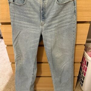 Old Navy Sky Blue Wide Leg Jeans